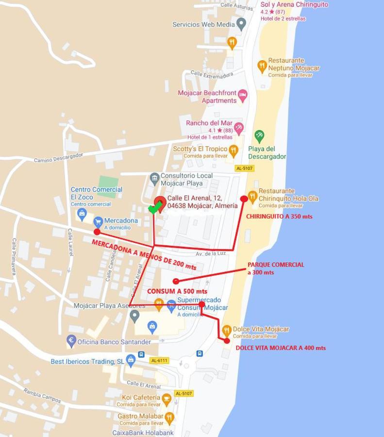 Apartamento En Segunda Linea De Playa Mojácar Extérieur photo